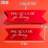 Túi 50 thẻ phụ nữ là để yêu thương
