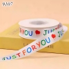 Cuộn 17m Ruybang Trắng chữ Just For You nhiều màu