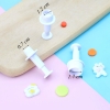 Bộ 3 khuôn ấn bánh hình tròn TQ