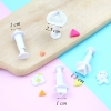 Bộ 4 khuôn ấn bánh hình tam giác TQ