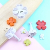 Bộ 3 khuôn ấn bánh hình hoa 4 cánh TQ
