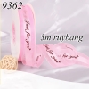 Chỉ bán Shopee 3m ruybang ren just for you hồng 2.5cm