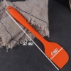 Phới dẹt silicon size NHỎ Cam Đậm dài 21cm,40gram