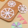 Bộ 3 khuôn ấn bánh hình tam giác TQ