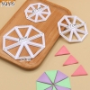 Bộ 3 khuôn ấn bánh hình tam giác TQ