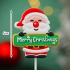 SLC-Silicon ông già ôm bảng merry christmas
