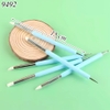 Bộ 5 Đầu Bi + Miết Màu Xanh Dương TQ
