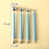 Bộ 4 Mo Inox Tạo Hình Nặn Bánh Màu Xanh Dương TQ