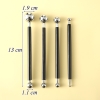 Bộ 4 Mo Inox Tạo Hình Nặn Bánh Màu Đen TQ