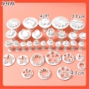 Bộ 33 khuôn ấn tạo hình bánh fondant