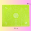 Miếng lót nhào bột silicon xanh lá size NHỎ (40*50cm) TQ