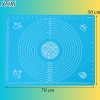 Miếng lót nhào bột silicon xanh dương size TO (50*70cm) TQ