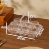 Hộp nhựa trong suốt W986 đựng cupcake 6 ngăn TQ ( 2 Chi Tiết )