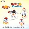 SCG - Set Cắm Phi Hành Gia Happy Birthday TP