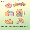 SCG - Set Cắm Capybara Ôm Hộp Quà TP