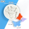 Khuôn Silicon Hình Bướm 1 TQ