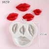 Khuôn Silicon Đôi Môi 3D 4 Mẫu TQ