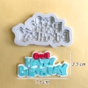 Khuôn Silicon Bảng Chữ Happy Birthday 2 TQ