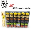 Vỉ 36 chiếc bánh macaron mix màu VN