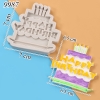 Khuôn Silicon Chữ HAPPY BIRTHDAY Bánh Kem TQ