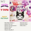 Bóng chữ Kuromi Y7646