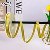 Cuộn 50m Ruy băng HAPPY EVERYDAY vàng đất khổ 1cm