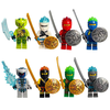 Bộ 8 Mô Hình Ninja Go M3 TQ