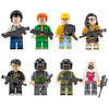 Bộ 8 Mô Hình Nhân Vật Game PUBG Mini TQ