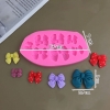 Khuôn Silicon 7 Nơ Nhiều Size TQ