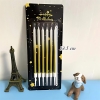 Vỉ 6 nến hàn quốc trắng vàng 13.5cm