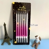 Vỉ 6 nến hàn quốc trắng hồng 13.5cm