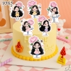 SCG - Set Cắm Giấy Bé Gái Cầm Hoa TP