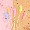 Nến số 1 màu pastel