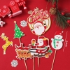 SCG- set cắm noel ông già cưỡi xe