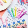 Vỉ 6 nến dài tim mix màu