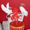 SCG- set cắm hạc chữ thọ