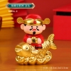 Tượng Thần Tài Gật Gù Ngồi Cá Vàng TQ