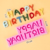 Khuôn Silicon Chữ HAPPY BIRTHDAY TQ