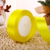 22m RUYBANG lụa trơn Vàng khổ 2cm