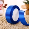 22m RUYBANG lụa trơn Xanh Dương khổ 2cm