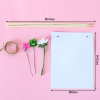 Bảng chữ gắn gắn hoa lá