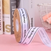 Cuộn 45m Ruy băng ALWAYS BY YOUR SIDE trắng khổ 2.5