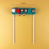 Cam - cổng bông ngang xanh