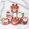 DC-combo 50 cốc giấy Noel viền Nhỏ  4*5*6cm. M1
