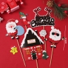 SCG-set cắm noel ông già ngôi nhà