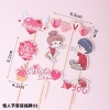 SCG-set cắm valentine cặp đôi tình yêu