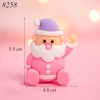 SLC-Silicon nhựa đặc ông già noel áo hồng TQ