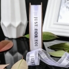 Lẻ 3m ruybang ren just for you trắng 2.5cm
