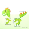 SCG - set cắm khủng long xanh lớn