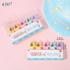 Vỉ 5 nến gấu mix màu